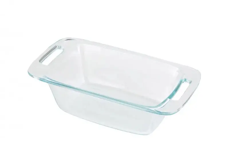 Pyrex Easy Grab Loaf Pan – 1.4L Oven-Safe Glass 1