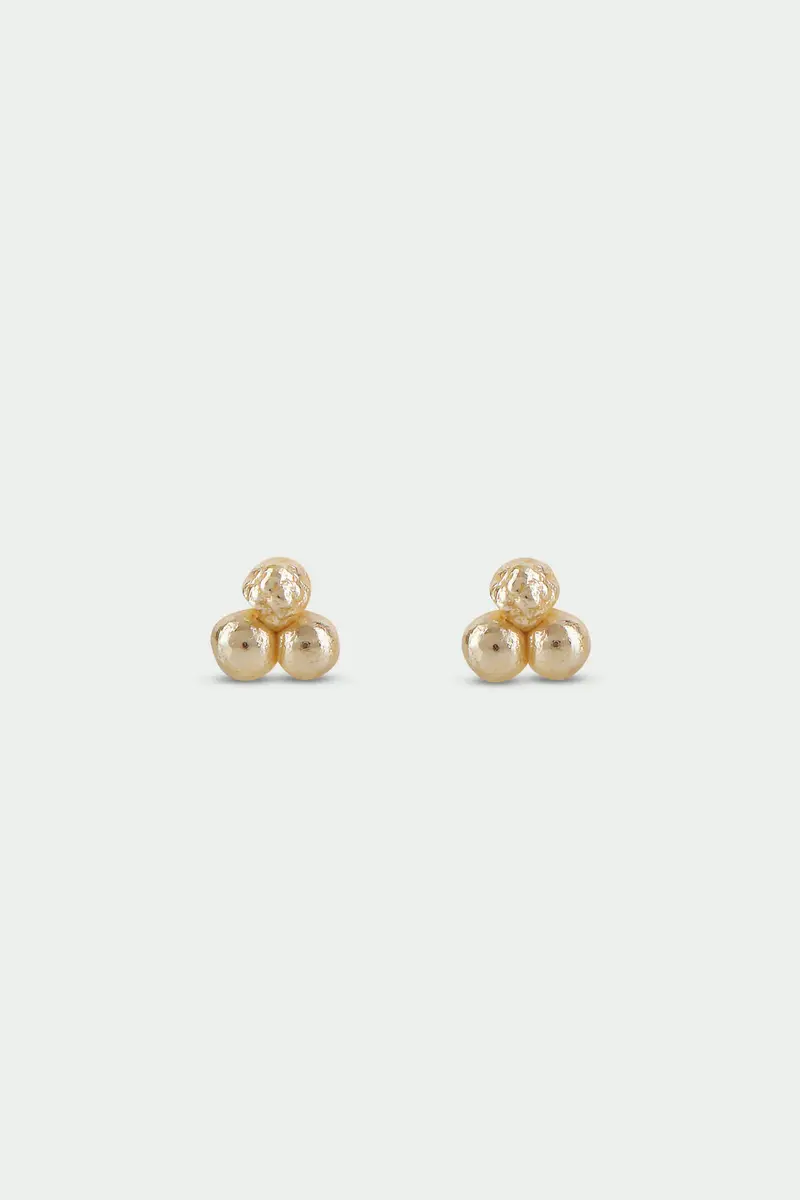 Ritual Minimalist Gold-Finish Hoop Earrings 1