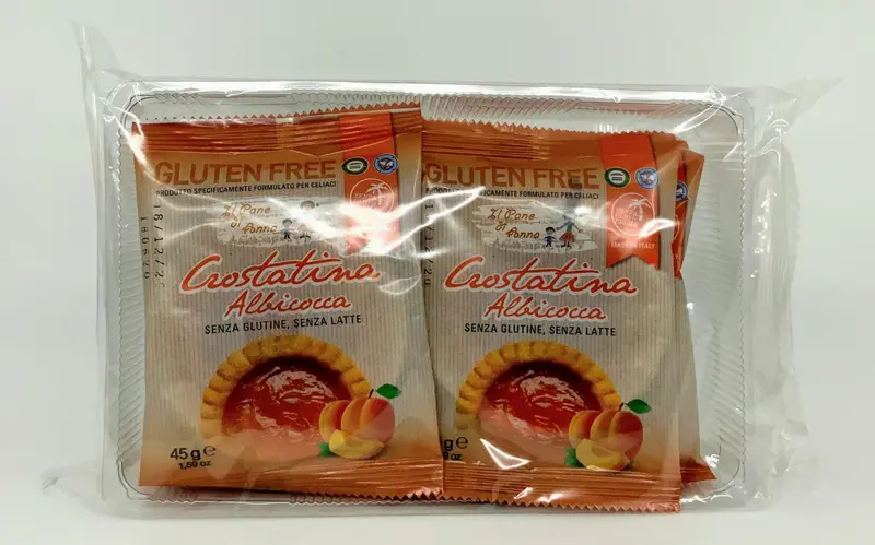 Rivetti Apricot Crostantina – Dairy-Free & Gluten-Free (6 × 45G) 1