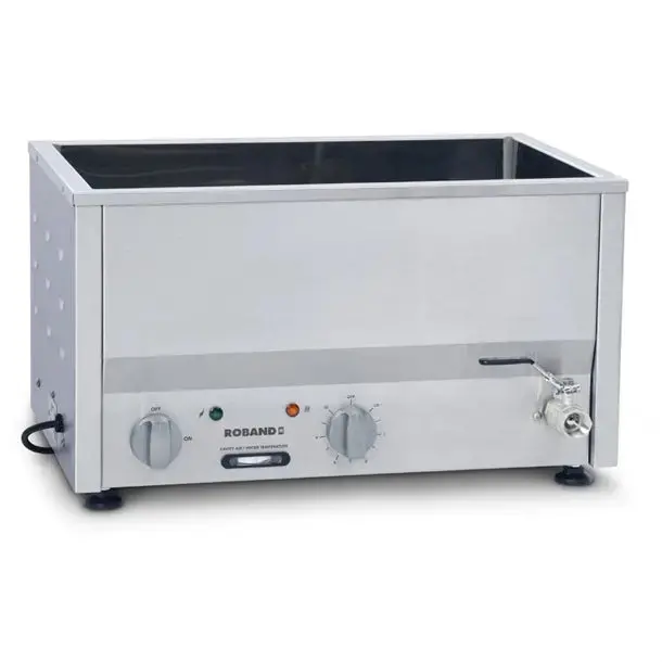 Roband Bm2 Countertop Bain Marie – Two 1/2 Gn Pan Capacity (Pans Sold Separately) 1