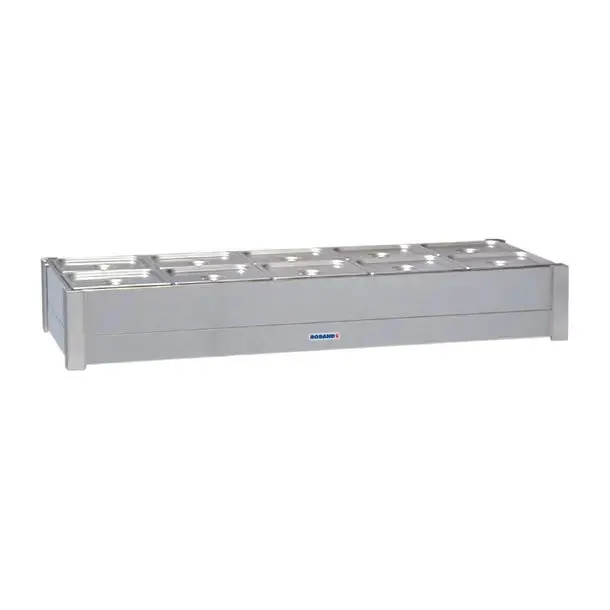 Roband Bm25A Dual-Row Hot Bain Marie – Ten 1/2 Gn (100Mm) Pan Capacity 1