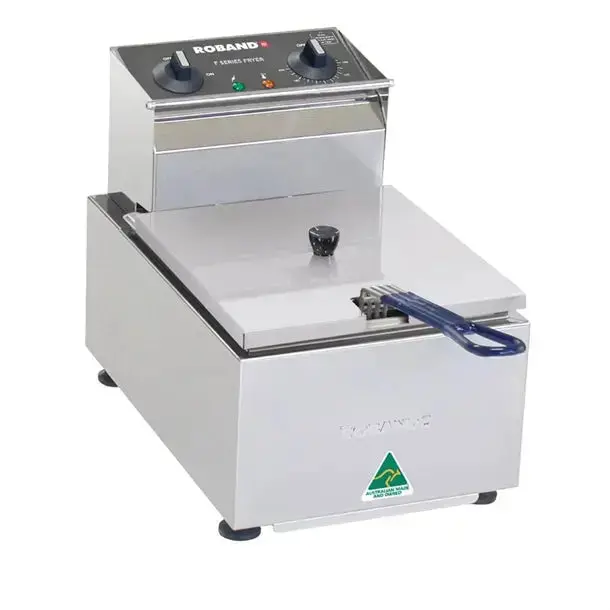 Roband F15 Countertop Fryer – Single 5L Pan, 10A Standard Capacity 1