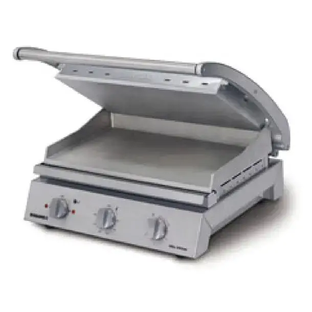 Roband Gsa815S 8-Slice Grill Station With Dual Smooth Cooking Plates 1