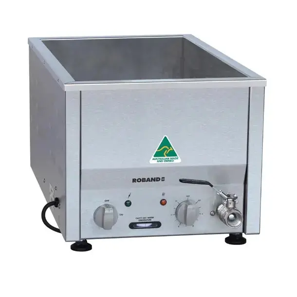 Roband Narrow Countertop Bain Marie – Fits Two 1/2 Gn Pans 1