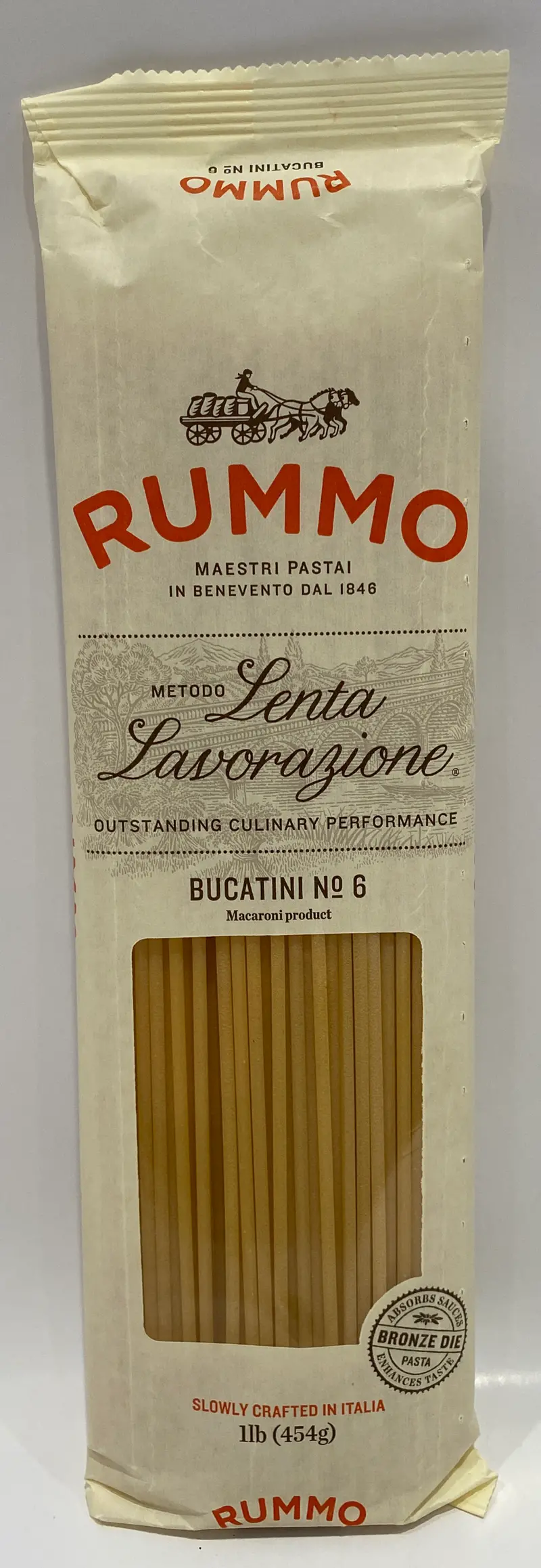Rummo Bucatini #6 – 454G (16 Oz) 1