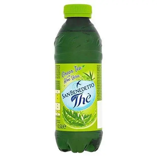 San Benedetto Green Iced Tea – 500Ml Bottle (16.9 Fl Oz) 1