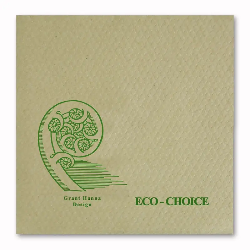Sharp Eco Choice 1-Ply 4-Fold Lunch Napkin 1