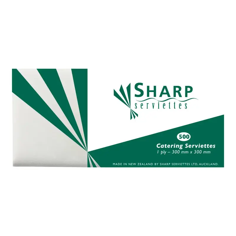 Sharp Supersaver 1-Ply 4-Fold Lunch Napkin 1