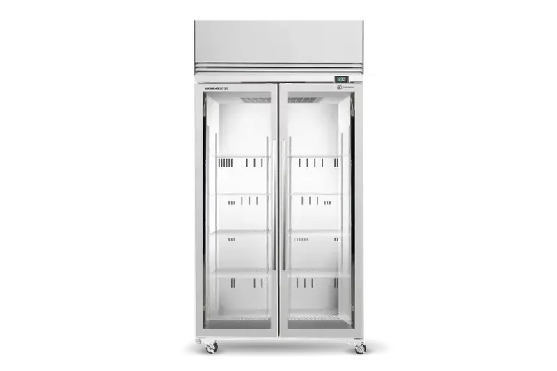 Skope Activecore Upright Freezer – Dual-Glass Door Display Or Storage Version 1
