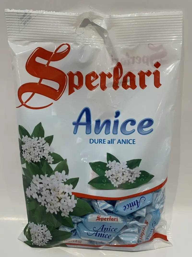 Sperlari Anise Candy – Traditional Licorice-Flavored Hard Sweets, 200G 1