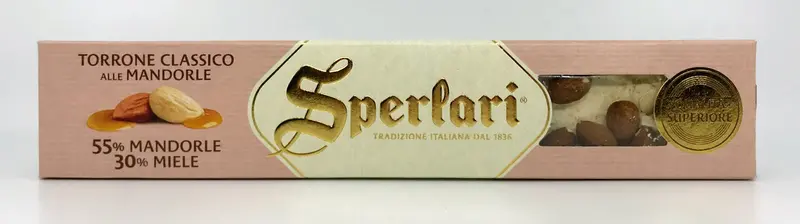 Sperlari Mandorlato – 100G Traditional Almond-Based Nougat 1
