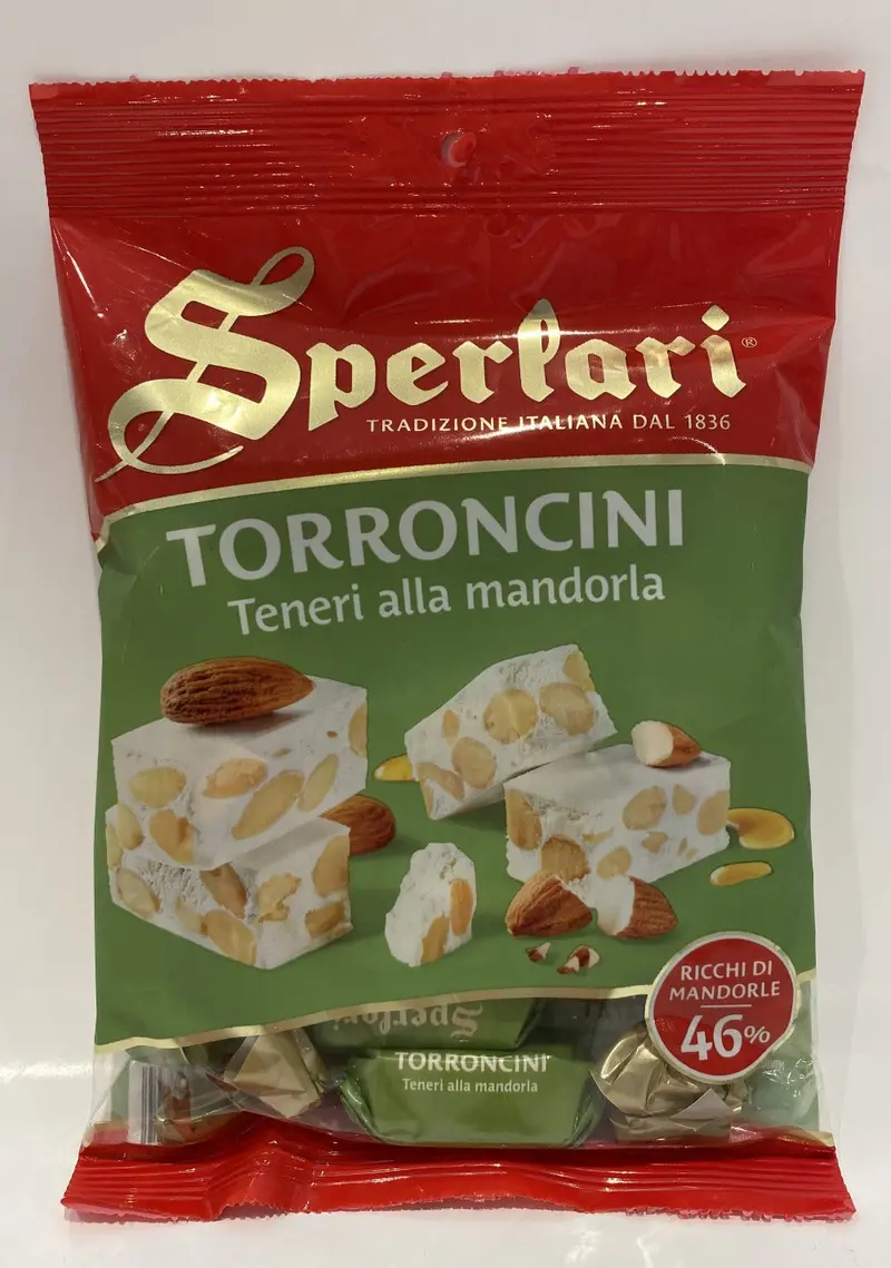 Sperlari Soft Almond Torroncini – Traditional Italian Nougat Bites, 117G 1
