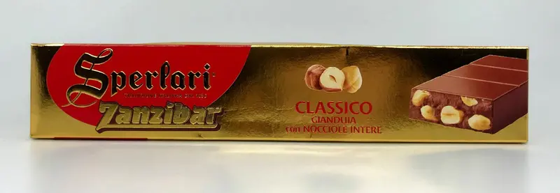 Sperlari Torrone Zanzibar Gianduia Hazelnut Nougat – 150G (5.29 Oz) 1
