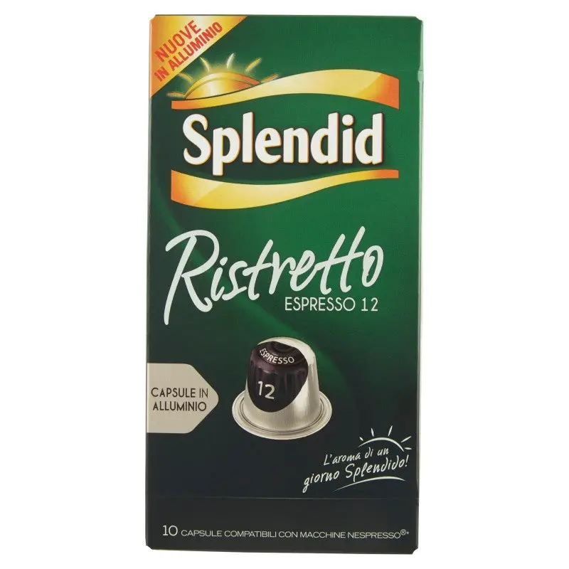 Splendid Ristretto Coffee Capsules For Nespresso Machines 1