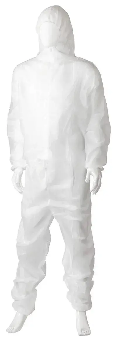 Standard Polypropylene Full-Body Coveralls – 18-Count By Matthews 1