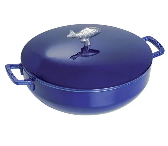 Staub Bouillabaisse Pot – Enamel-Coated Cast Iron 1
