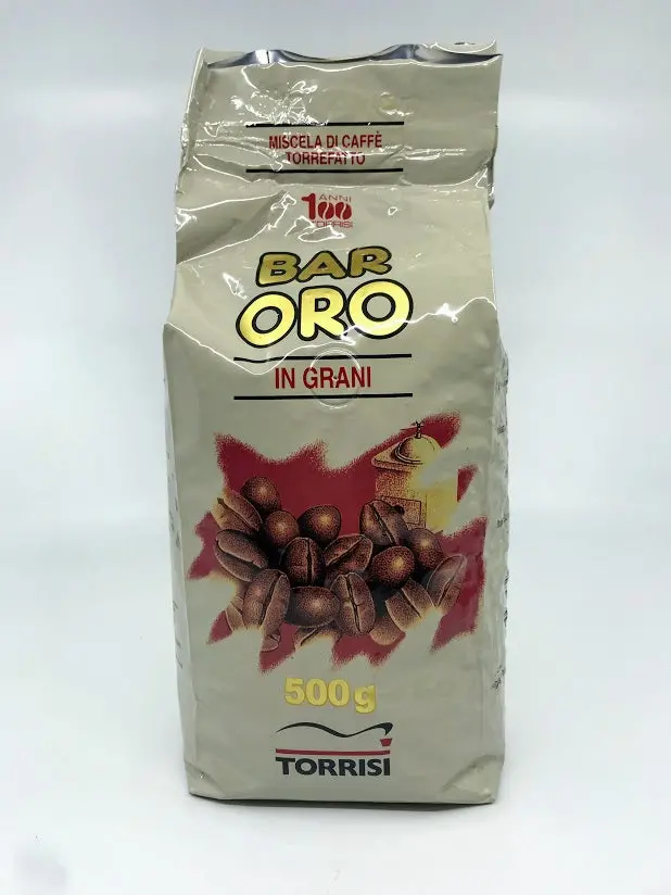 Torrisi Bar Oro Whole Bean Coffee – 500G Premium Italian Roast 1