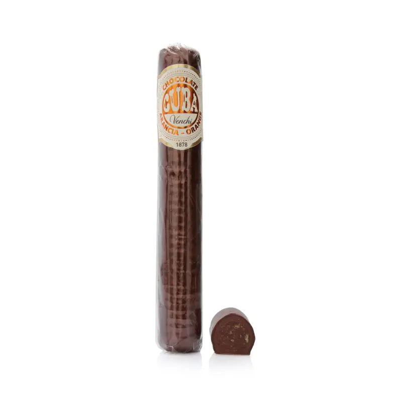 Venchi Orange Chocolate Cigar Bar – Premium Italian Dark Chocolate (100G / 3.52 Oz) 1