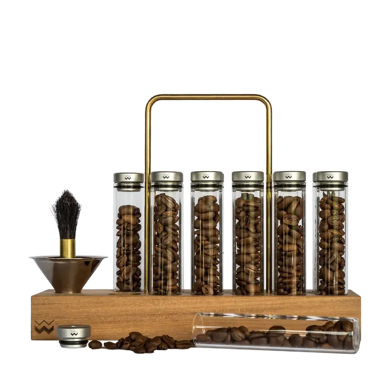 Weber Workshops Bean Cellar – Airtight Glass Coffee Storage Jar 1