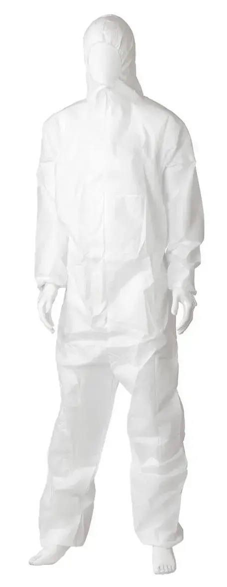 White Sms Disposable Coveralls – 12-Count By Matthews 1