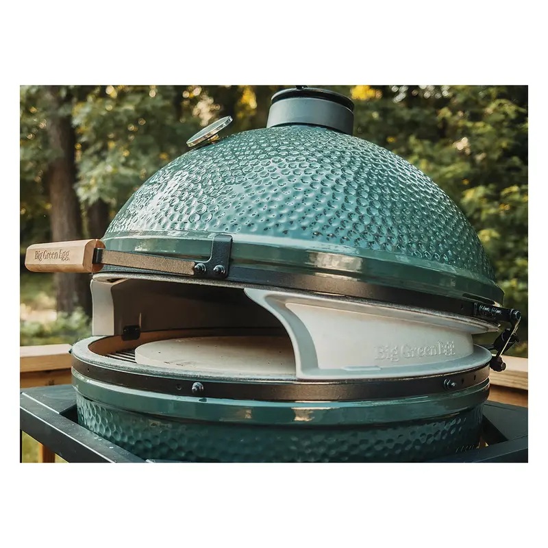 Xl Big Green Egg Pizza Stone Wedges (Model 136688) 1